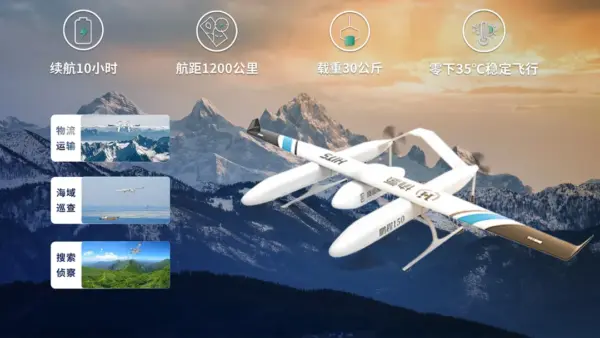 协氢新能源:将携「L2工业级小型旋翼无人机」等,参加2026国际低空经济博览会 19 640 51 1