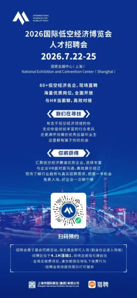 25日展会安排丨7月25日论坛、路演、企业展台活动、招聘会预告——2026国际低空经济博览会 1 640 92